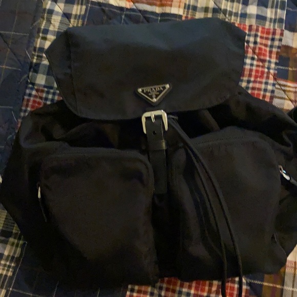 Prada Tessuto Backpack Black - Picture 1 of 7
